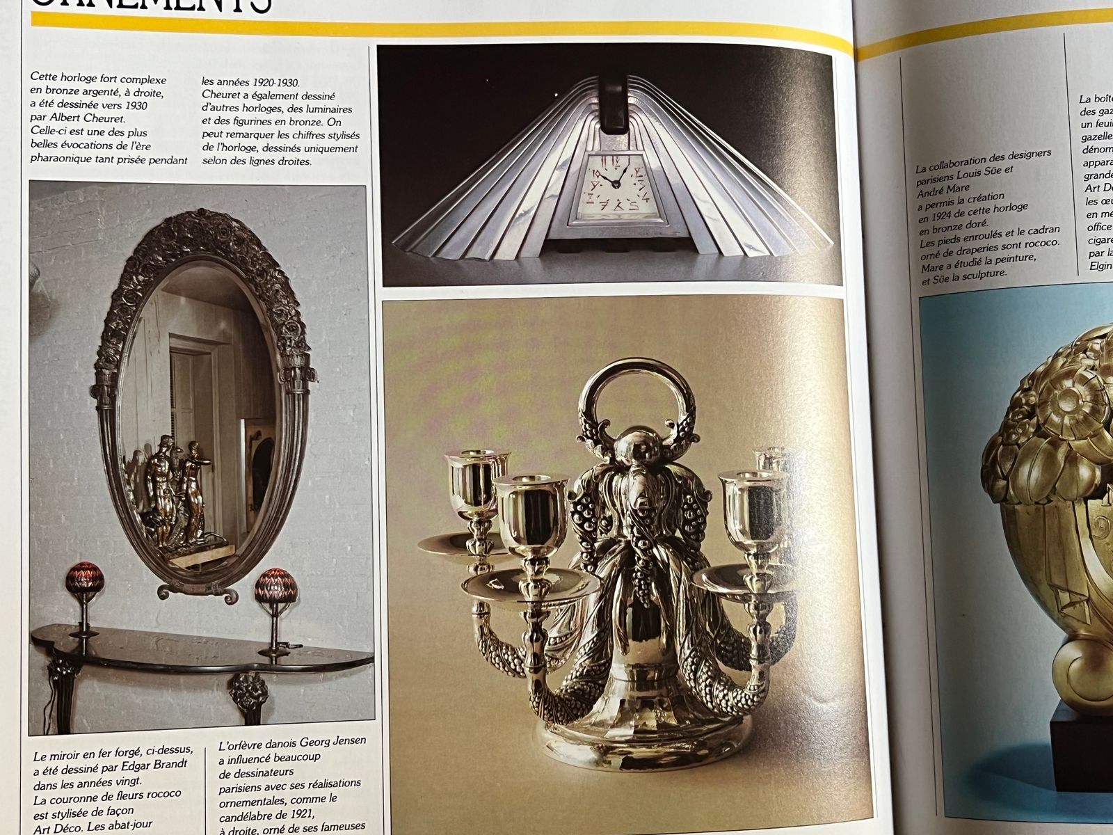 Art Deco - Patricia Bayer - 1989 | Témoignage essentiel sur l'une des périodes les plus fascinantes du design du XXe siècle | Aufildeslivres.fr