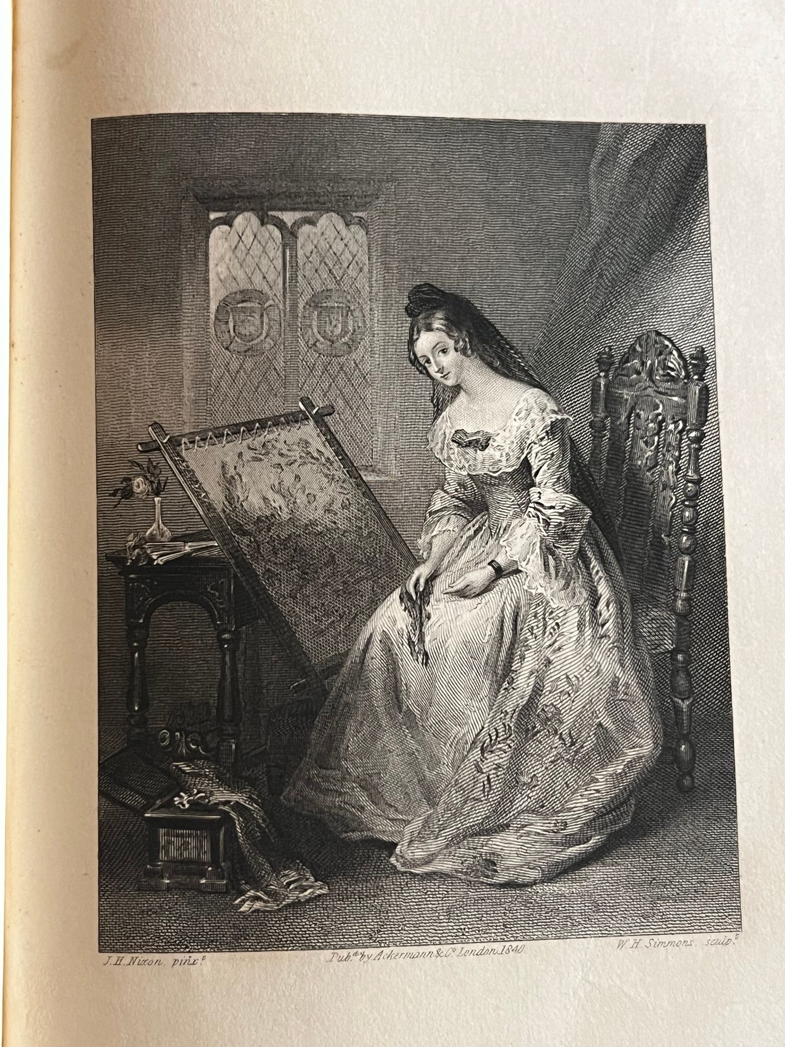 L'Amaranthe, Keepsake Français - Collectif - 1835 | Publié par Louis Janet, éditeur parisien renommé spécialisé dans les éditions de luxe et les livres illustrés | Aufildeslivres.fr