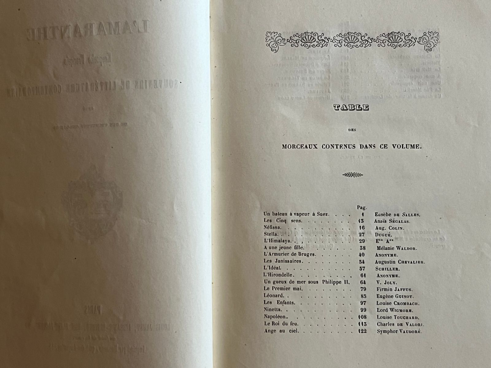 L'Amaranthe, Keepsake Français - Collectif - 1835 | Publié par Louis Janet, éditeur parisien renommé spécialisé dans les éditions de luxe et les livres illustrés | Aufildeslivres.fr