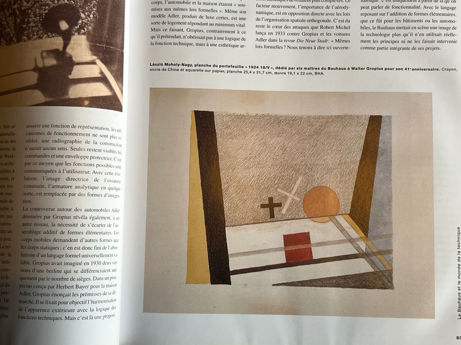 Bauhaus - Jeannine Fiedler - 2000 | Documentation exceptionnelle des réalisations des maîtres emblématiques : Gropius, Kandinsky, Klee, Moholy-Nagy, Mies van der Rohe | Aufildeslivres.fr