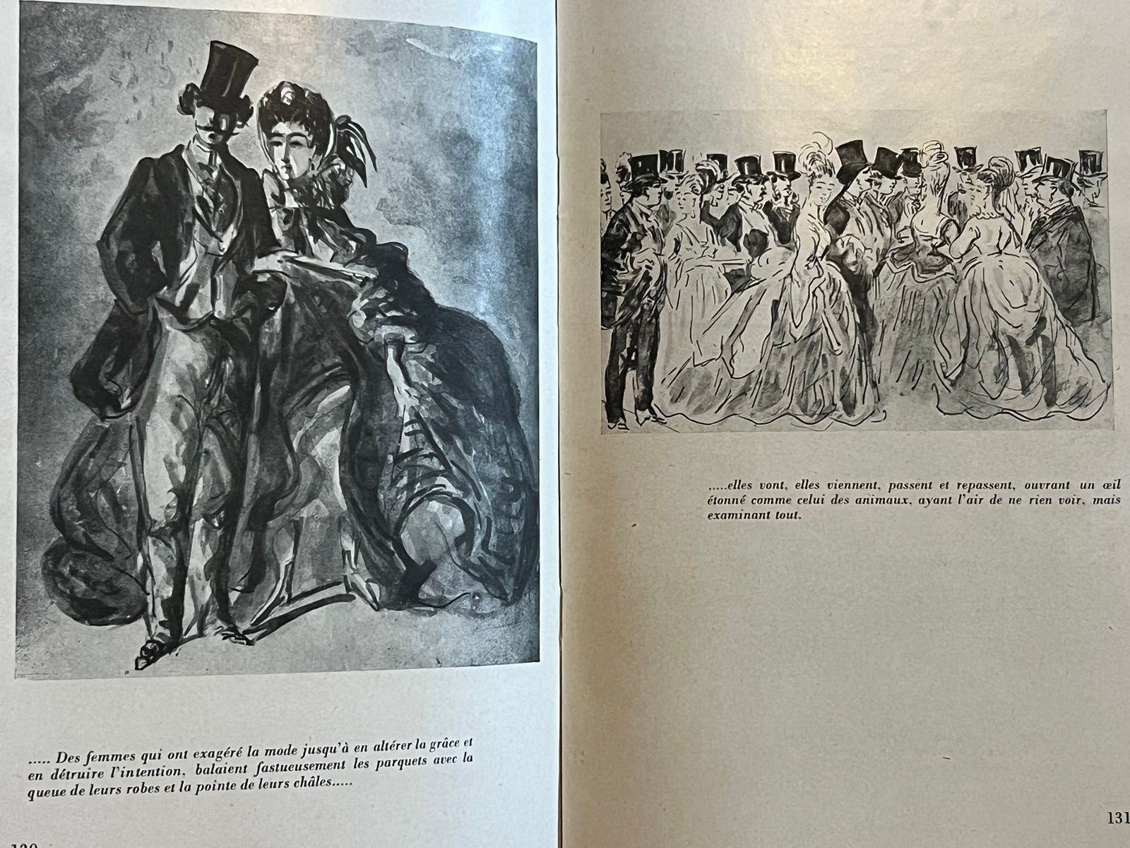 Au temps de Baudelaire, Guys et Nadar - Anne d'Eugny & René Coursaget - 1945 | Document iconographique rare avec reproductions d'époque de Constantin Guys et Nadar | Aufildeslivres.fr
