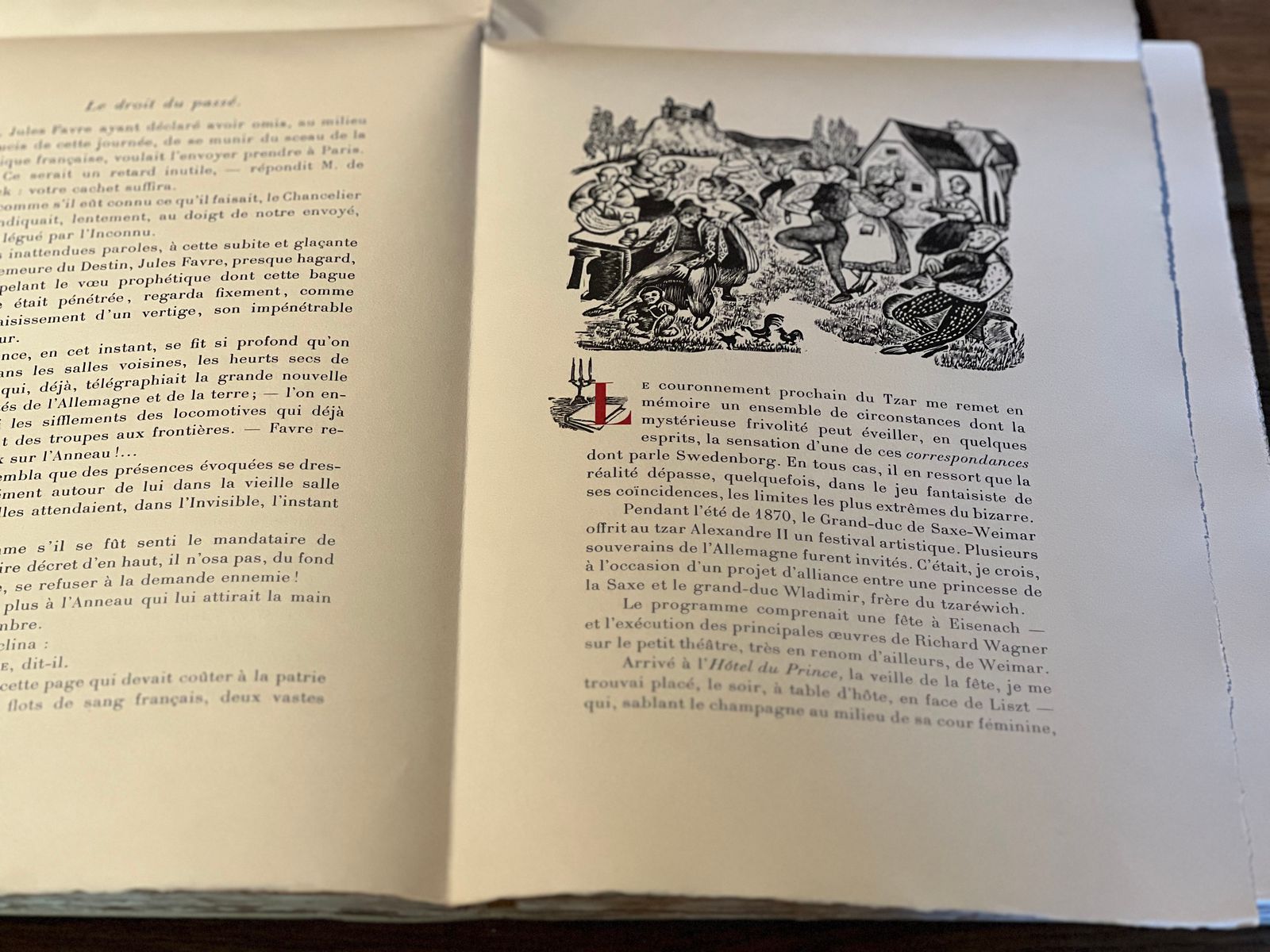 Histoires insolites & Contes - Auguste de Villiers de l'Isle-Adam - 1954 | Villiers de l'Isle-Adam, figure tutélaire du symbolisme et précurseur de la science-fiction, est un auteur dont la cote sur le marché du livre rare est en progression constante — posséder une édition de prestige illustrée de ses Histoires insolites constitue une acquisition à forte valeur patrimoniale. | Aufildeslivres.fr