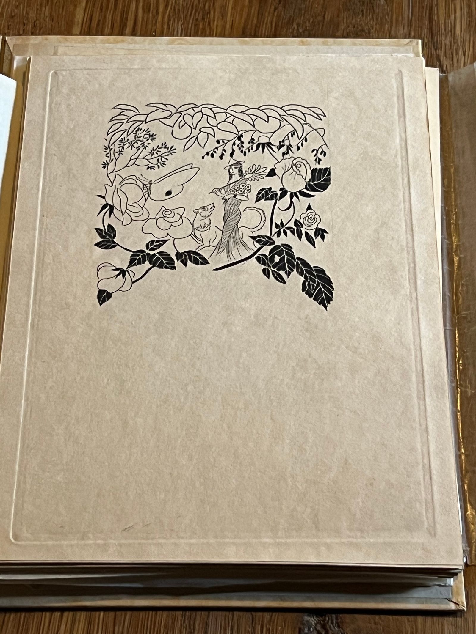 Les Amours pastorales de Daphnis et Chloé - Longus - 1930 | Édition de grand luxe tirée à seulement 340 exemplaires numérotés, imprimée avec un soin extrême par les meilleurs artisans parisiens entre 1930 et 1931 | Aufildeslivres.fr