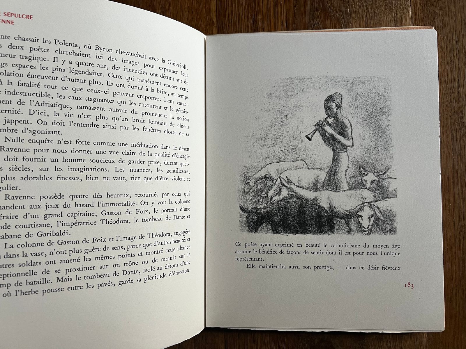 Du Sang de la Volupté et de la Mort - Gabriele D'Annunzio - 1946 | Publication de l'après-guerre par les prestigieuses Editions Littéraires de France | Aufildeslivres.fr
