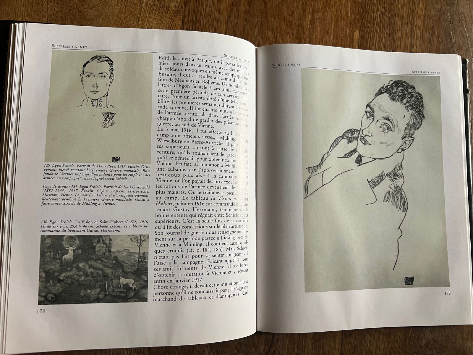 Egon Schiele, Du croquis au tableau, les carnets - Christian M. Nebehay - 1990 | Édition française de qualité publiée par Adam Biro, éditeur prestigieux spécialisé dans les beaux-arts | Aufildeslivres.fr