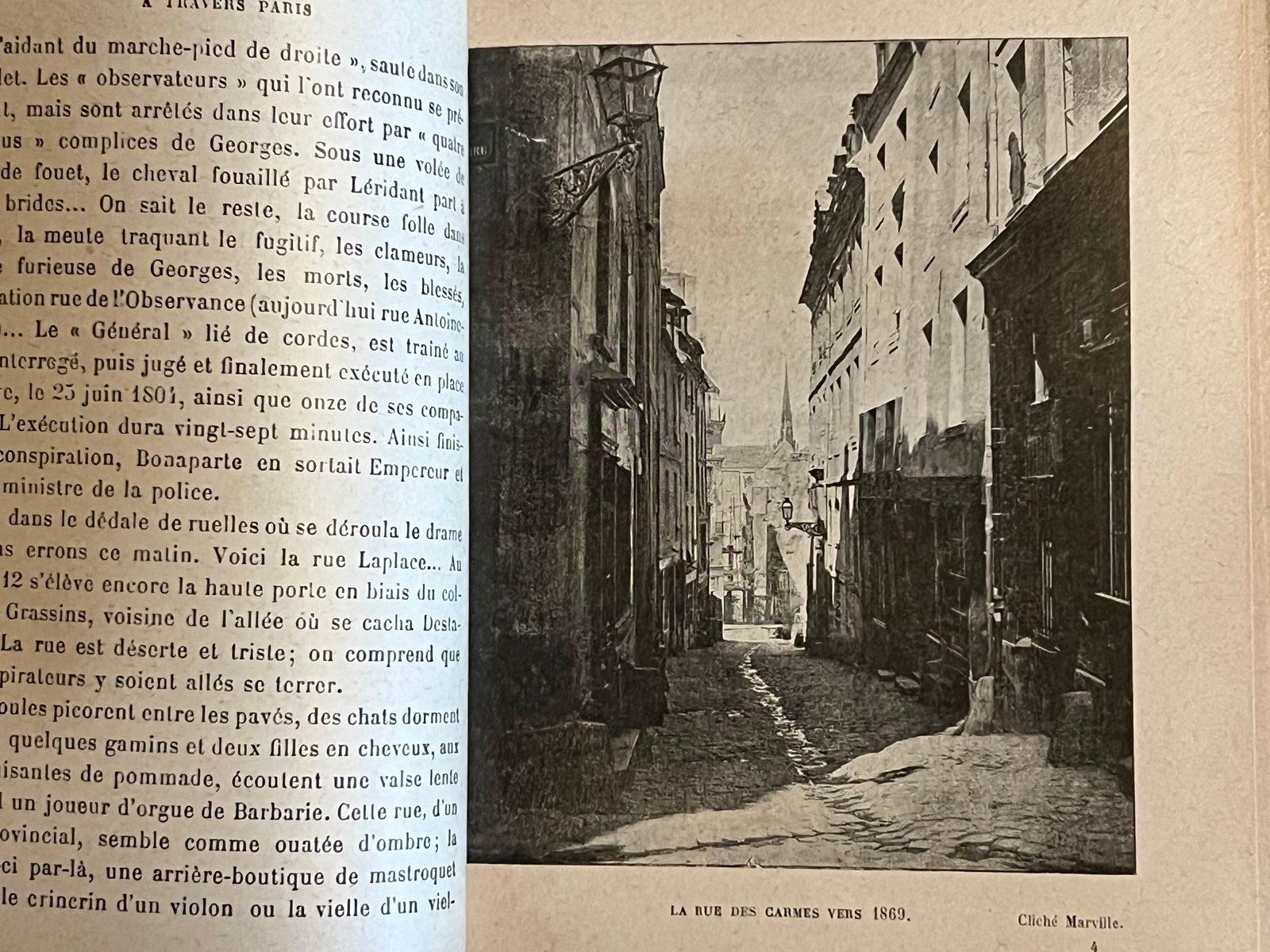 A travers Paris - Georges Cain - 1921 | Édition recherchée d'un classique de la topographie parisienne par Georges Cain, conservateur du musée Carnavalet | Aufildeslivres.fr