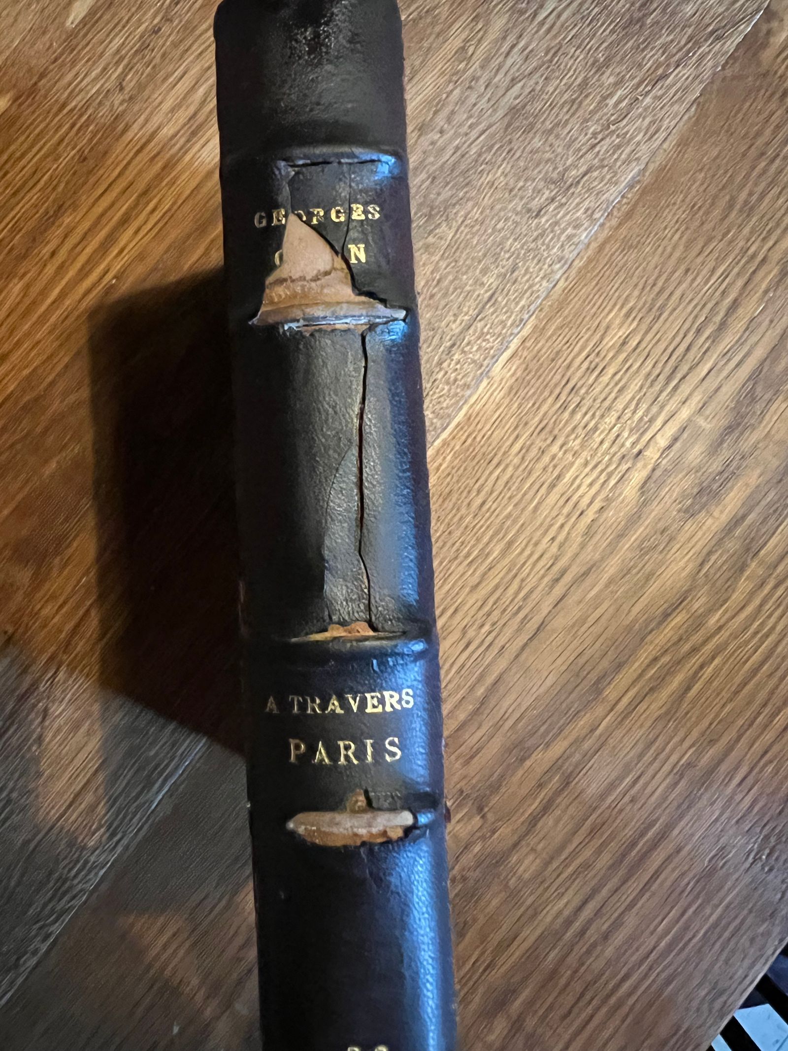 A travers Paris - Georges Cain - 1921 | Provenance exceptionnelle avec ex-libris de Sylvain Sauvage, illustrateur et graveur français renommé (1888-1948) | Aufildeslivres.fr