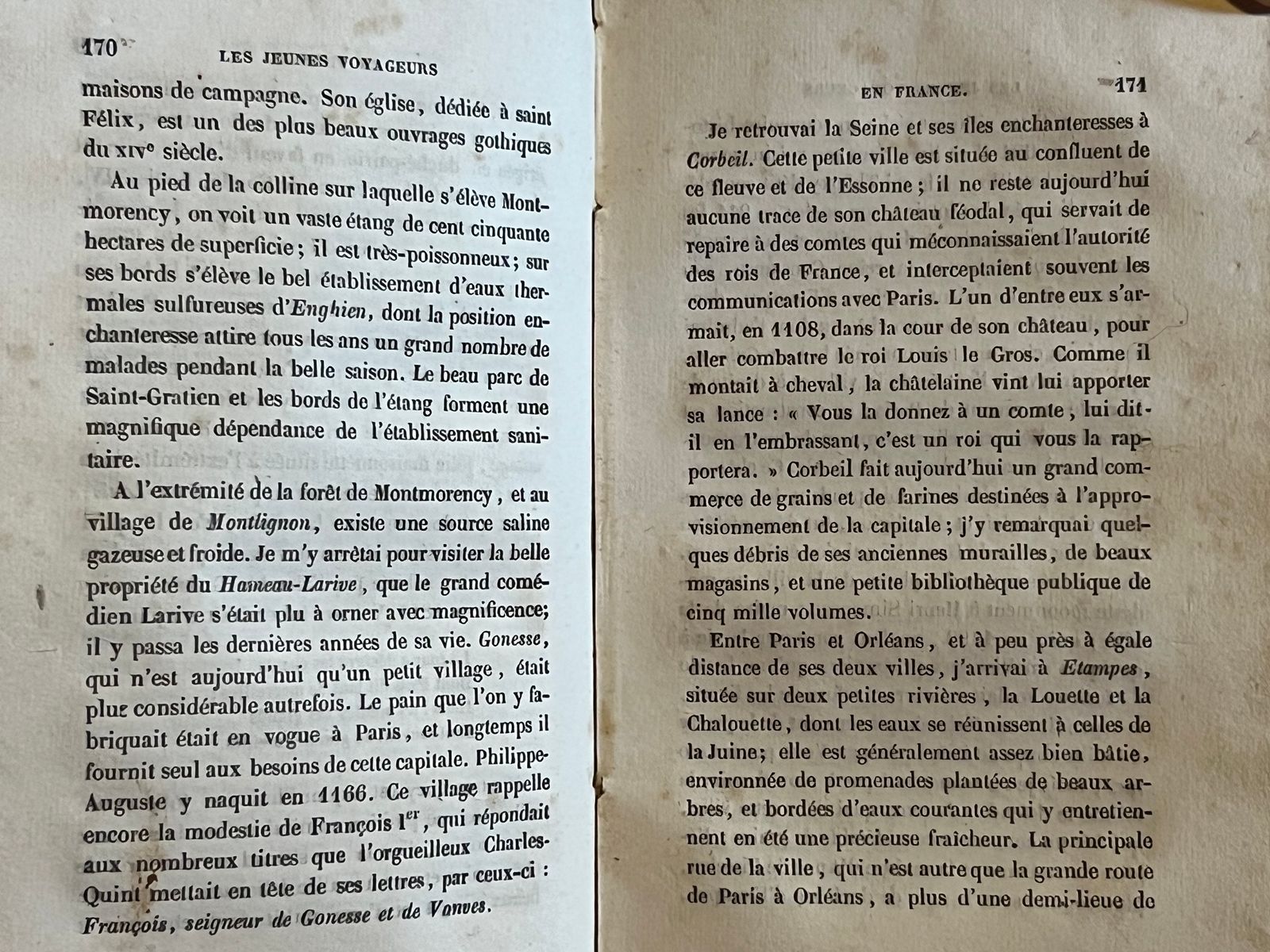 Les Jeunes Voyageurs en France - Victor-Adolphe Malte-Brun - 1841 | Une approche pédagogique novatrice combinant géographie physique, historique et économique | Aufildeslivres.fr