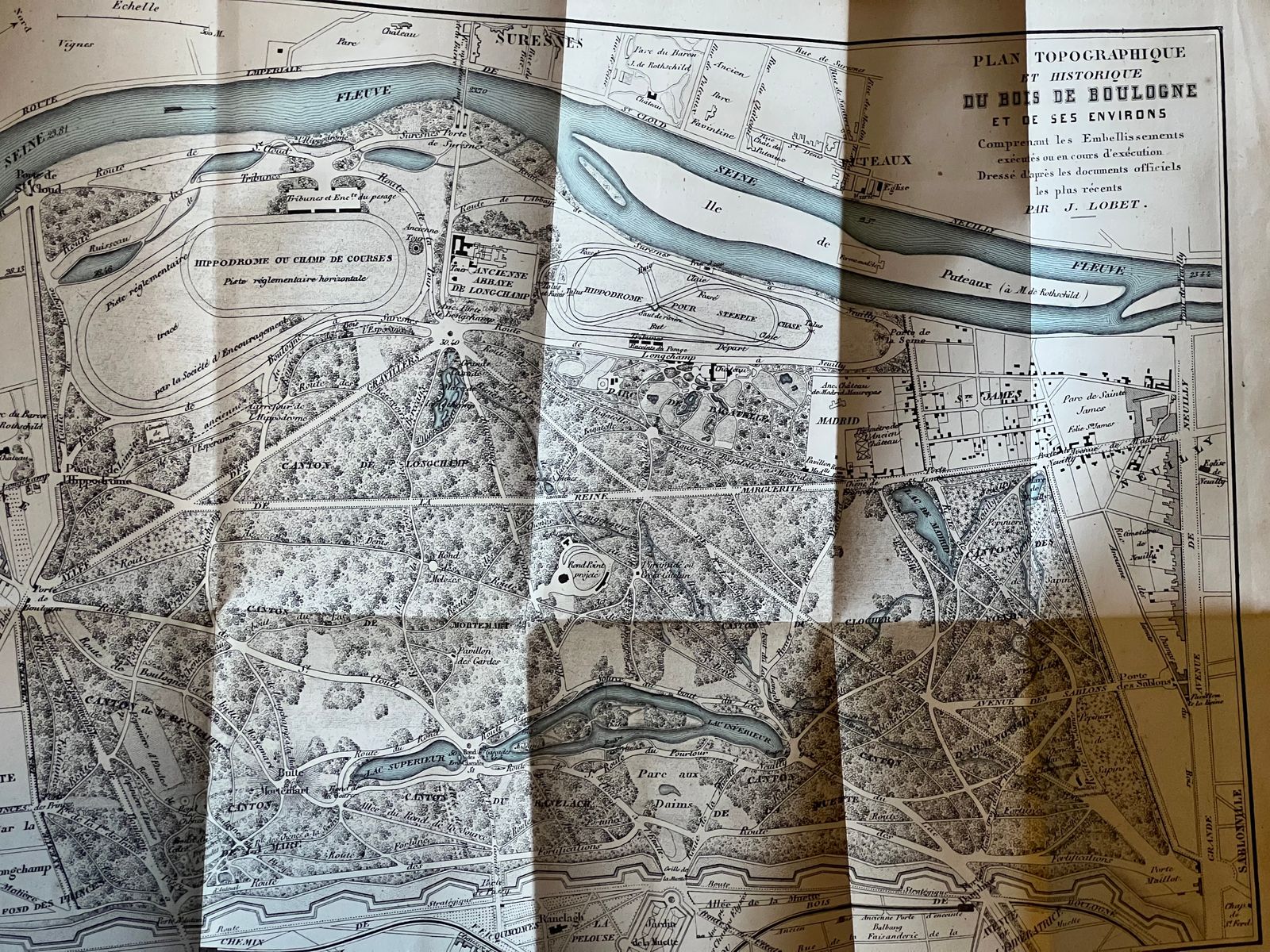 Les environs de Paris illustrés - Adolphe Joanne - 1856 | Première édition d'un guide fondamental qui a défini la manière de découvrir les environs de Paris au XIXe siècle | Aufildeslivres.fr