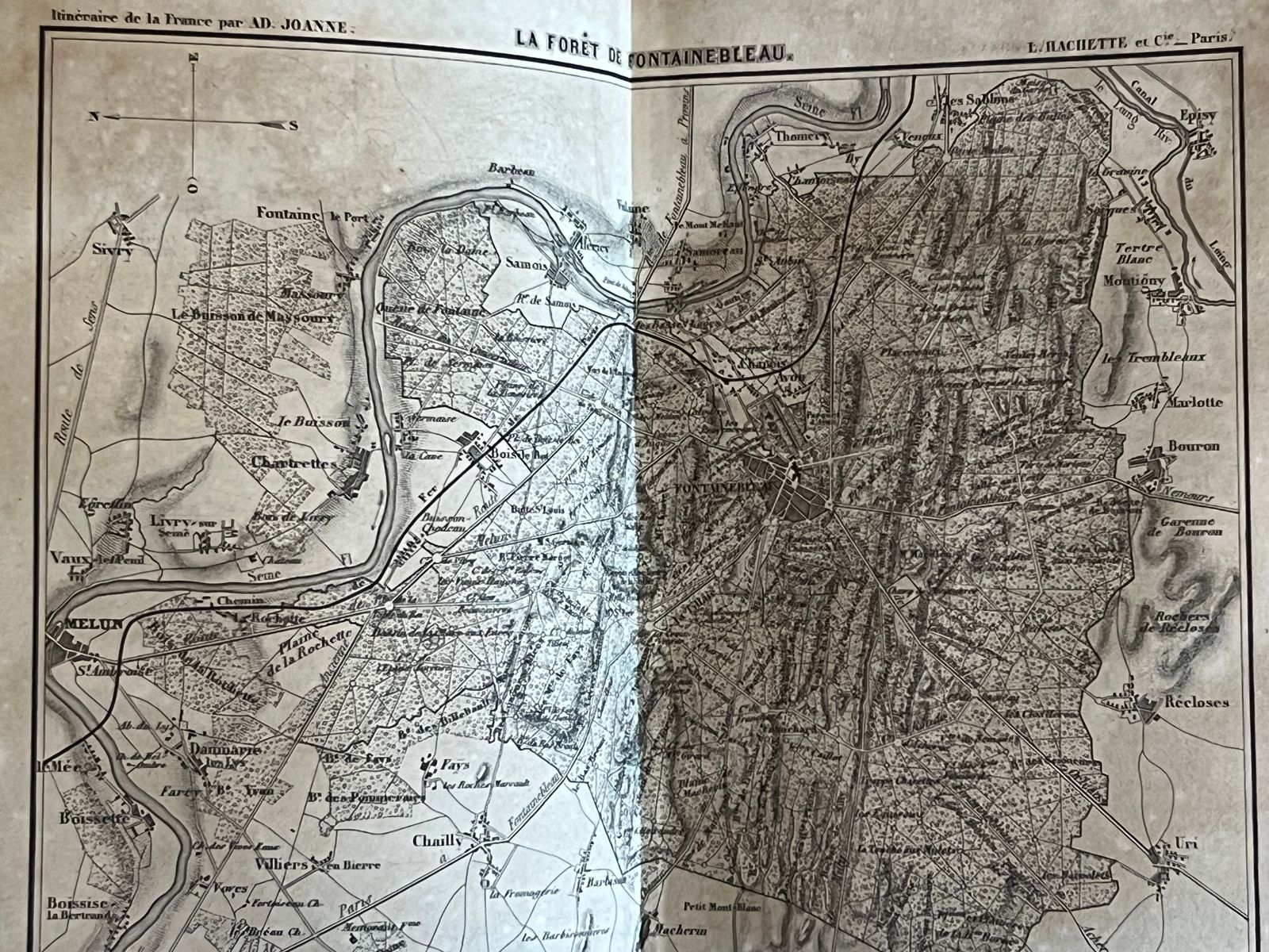 Les environs de Paris illustrés - Adolphe Joanne - 1856 | 220 vignettes gravées sur bois offrant un témoignage visuel irremplaçable des paysages et monuments avant l'urbanisation massive | Aufildeslivres.fr