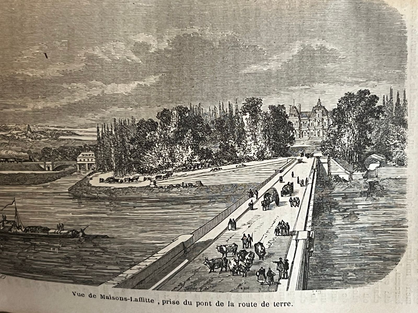 Les environs de Paris illustrés - Adolphe Joanne - 1856 | Illustrations réalisées par des artistes reconnus comme Thérond et Lancelot, capturant l'essence romantique de l'Île-de-France | Aufildeslivres.fr