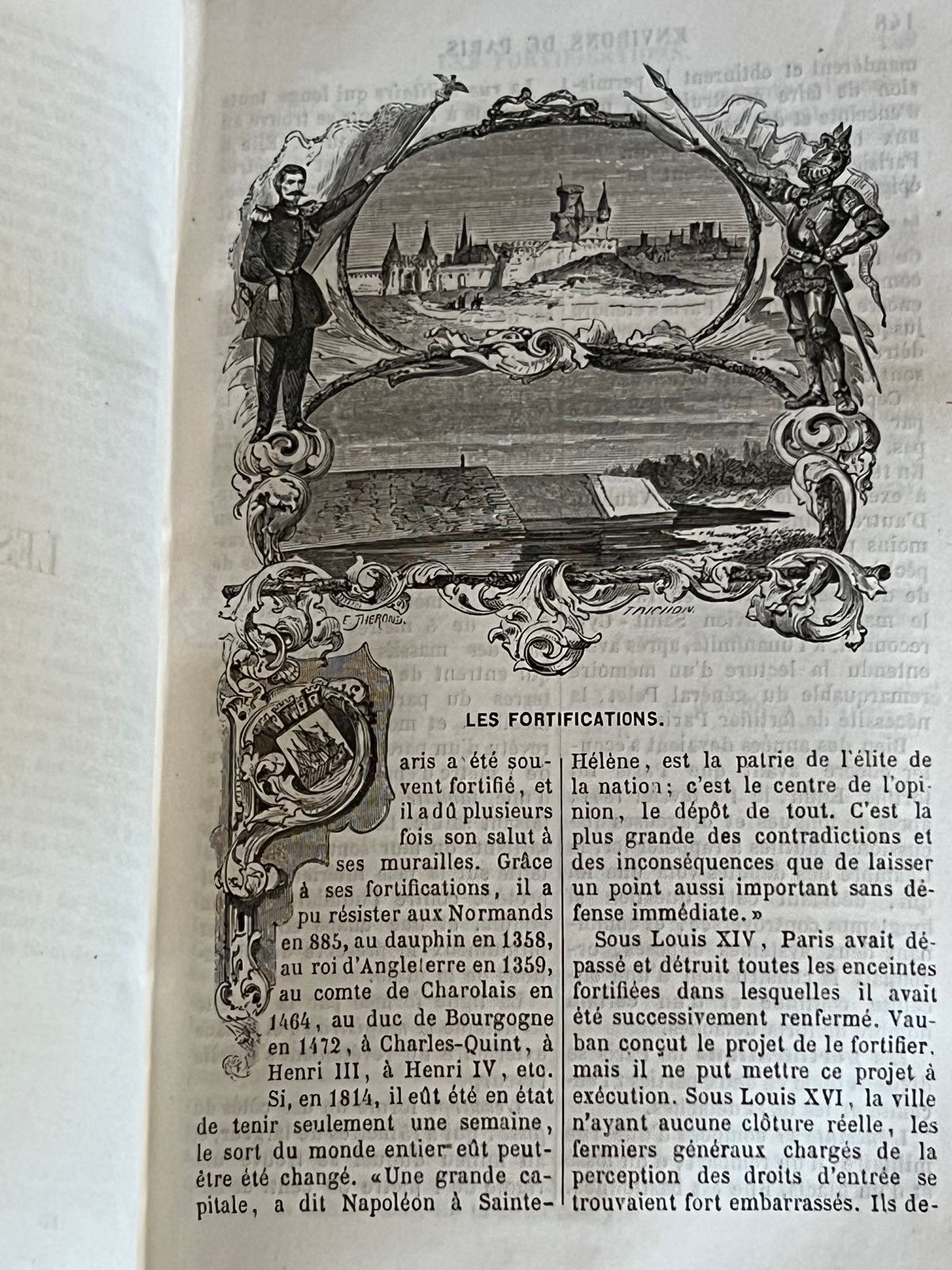 Les environs de Paris illustrés - Adolphe Joanne - 1856 | 220 vignettes gravées sur bois offrant un témoignage visuel irremplaçable des paysages et monuments avant l'urbanisation massive | Aufildeslivres.fr