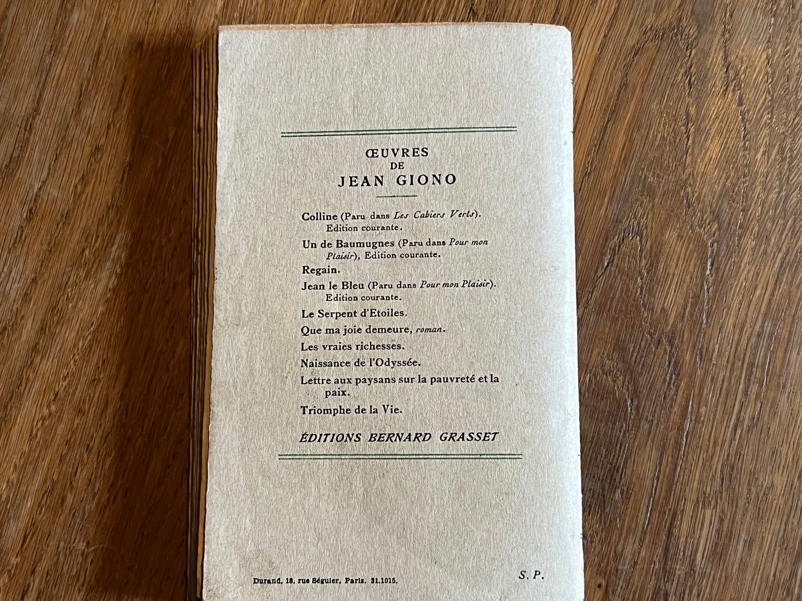 Mort d'un Personnage - Jean Giono - 1949 | Oeuvre majeure du cycle romanesque de Giono, explorant les thèmes de la mort et de l'identité | Aufildeslivres.fr