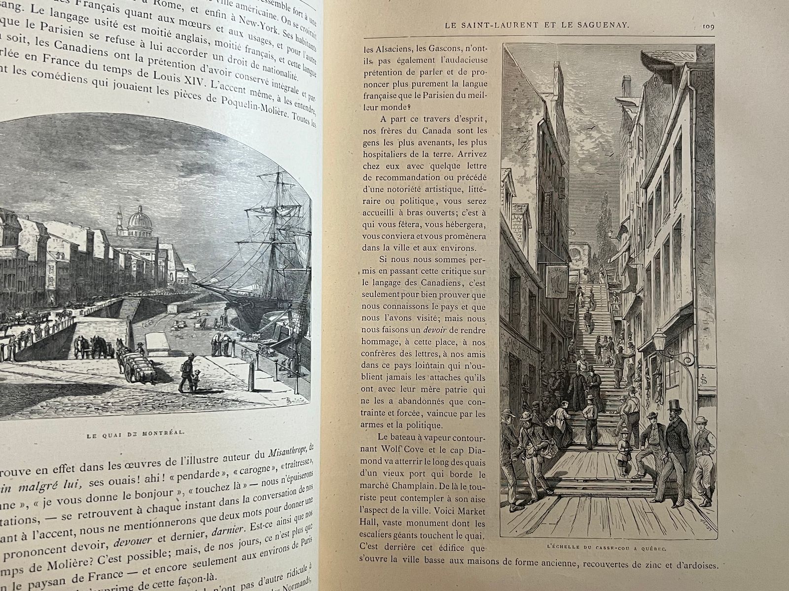 L'Amérique du Nord Pittoresque - William Cullen Bryant - 1880 | Production prestigieuse de la maison d'édition parisienne A. Quantin - G. Decaux, reconnue pour ses beaux livres illustrés | Aufildeslivres.fr