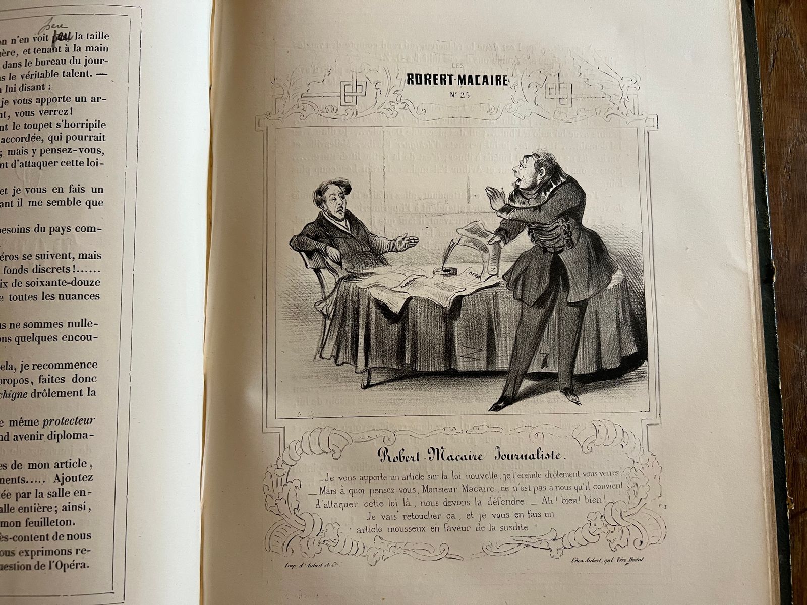 Les cent et un Robert-Macaire - Honoré Daumier - 1939 | Collection complète des 101 lithographies de Robert-Macaire par Daumier, l'un des chefs-d'œuvre de la satire sociale du XIXe siècle | Aufildeslivres.fr