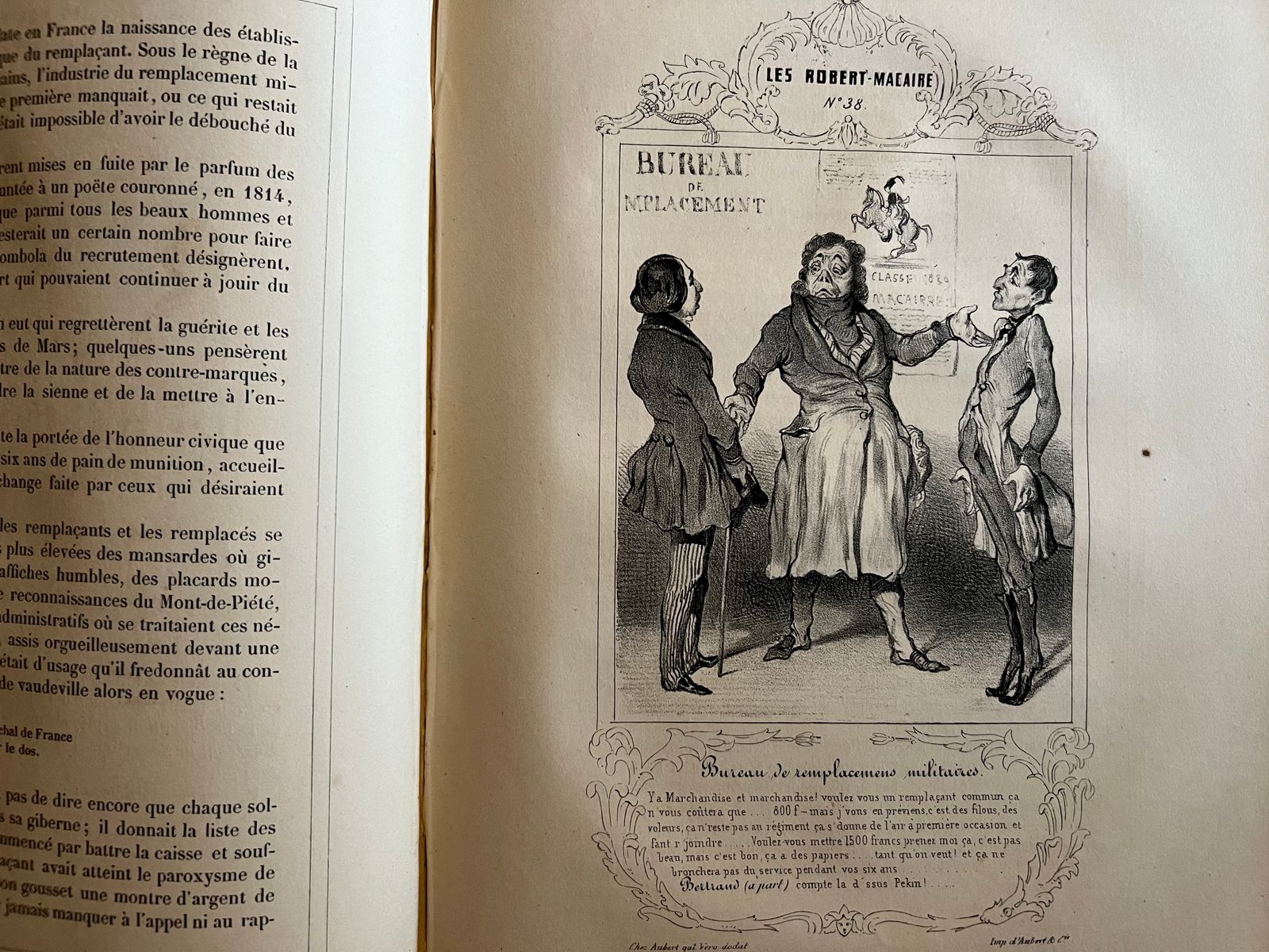 Les cent et un Robert-Macaire - Honoré Daumier - 1939 | Édition de référence publiée par Albert Morancé en 1939, recherchée par les collectionneurs | Aufildeslivres.fr