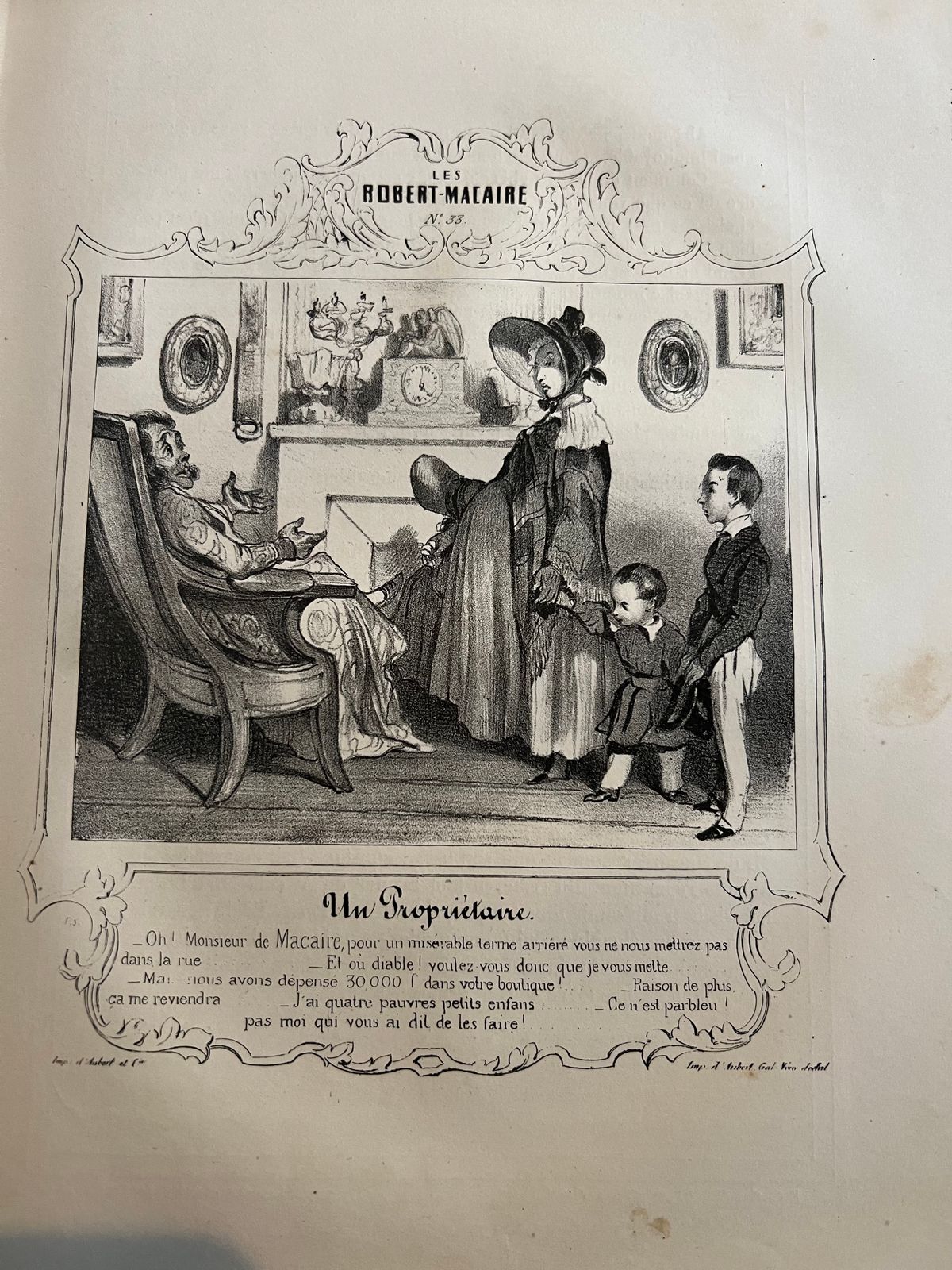 Les cent et un Robert-Macaire - Honoré Daumier - 1939 | Témoignage historique exceptionnel de la critique sociale sous la Monarchie de Juillet | Aufildeslivres.fr