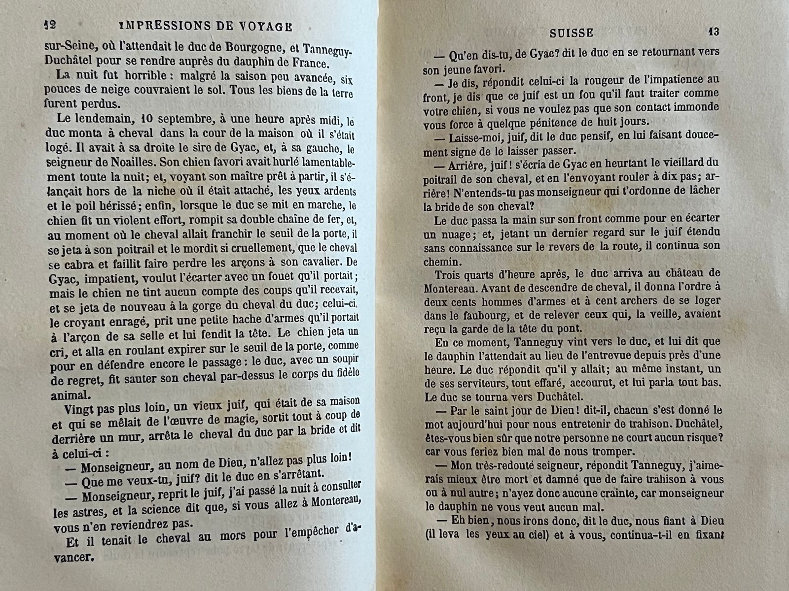 Impressions de Voyage - Suisse - Alexandre Dumas - 1881 | Un témoignage vivant du style narratif unique de Dumas, mêlant observations personnelles, anecdotes historiques et aventures romantiques | Aufildeslivres.fr