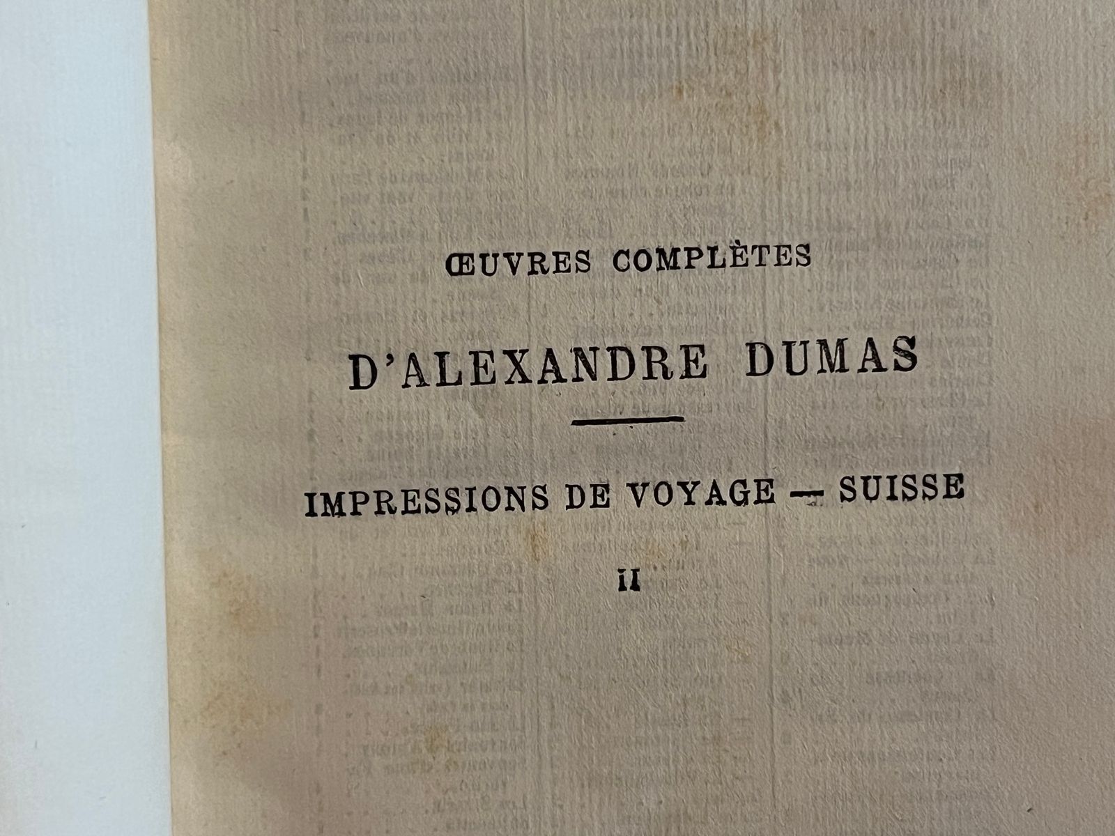 Impressions de Voyage - Suisse - Alexandre Dumas - 1881 | Un témoignage vivant du style narratif unique de Dumas, mêlant observations personnelles, anecdotes historiques et aventures romantiques | Aufildeslivres.fr
