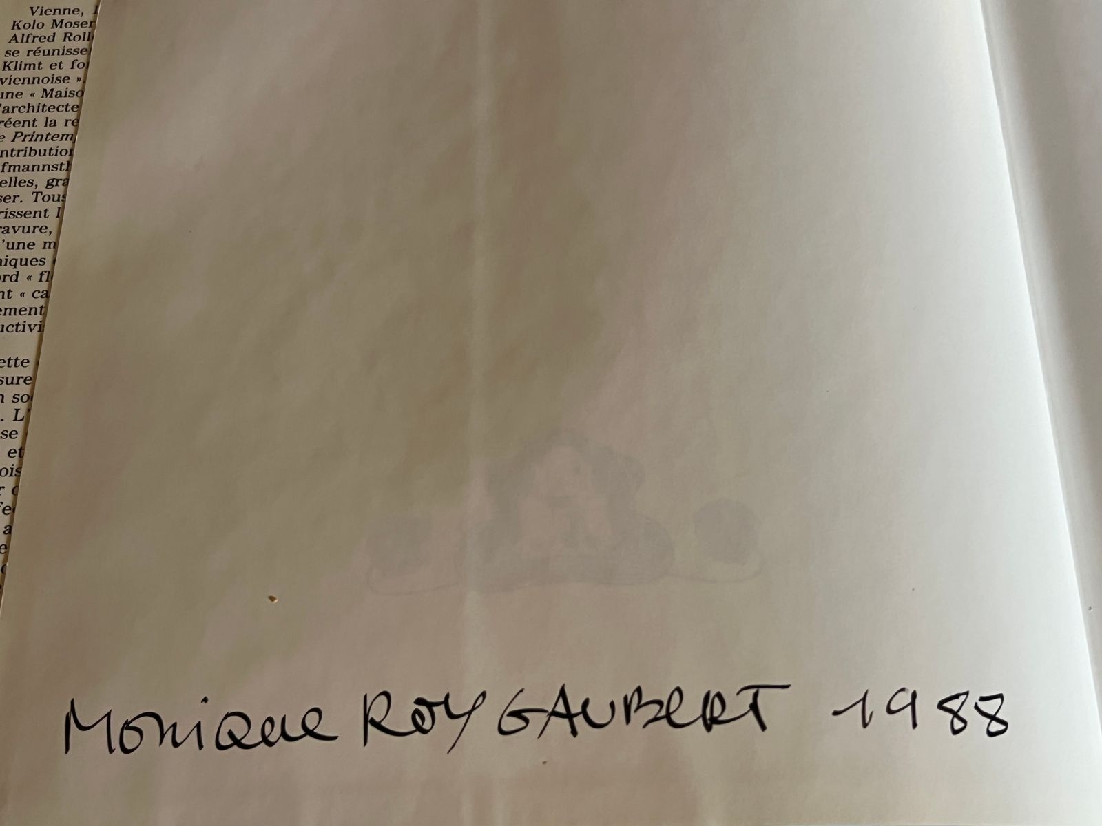 L'Art Graphique à Vienne autour de 1900 - Michael Pabst - 1985 | Traduction française rare par Pierre Rusch, contribution importante à la littérature francophone sur l'art viennois | Aufildeslivres.fr