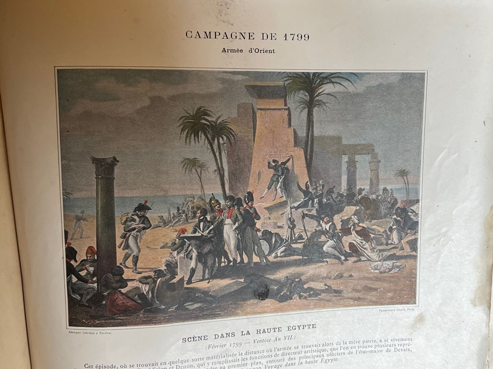 Recueil de 3 ouvrages en reliure de cuivre : 200 photogravures du XIXe siècle, Album National, Campagne de 1799 - - 1895 | Réunion de 3 ouvrages rares incluant 200 photogravures du XIXe siècle | Aufildeslivres.fr