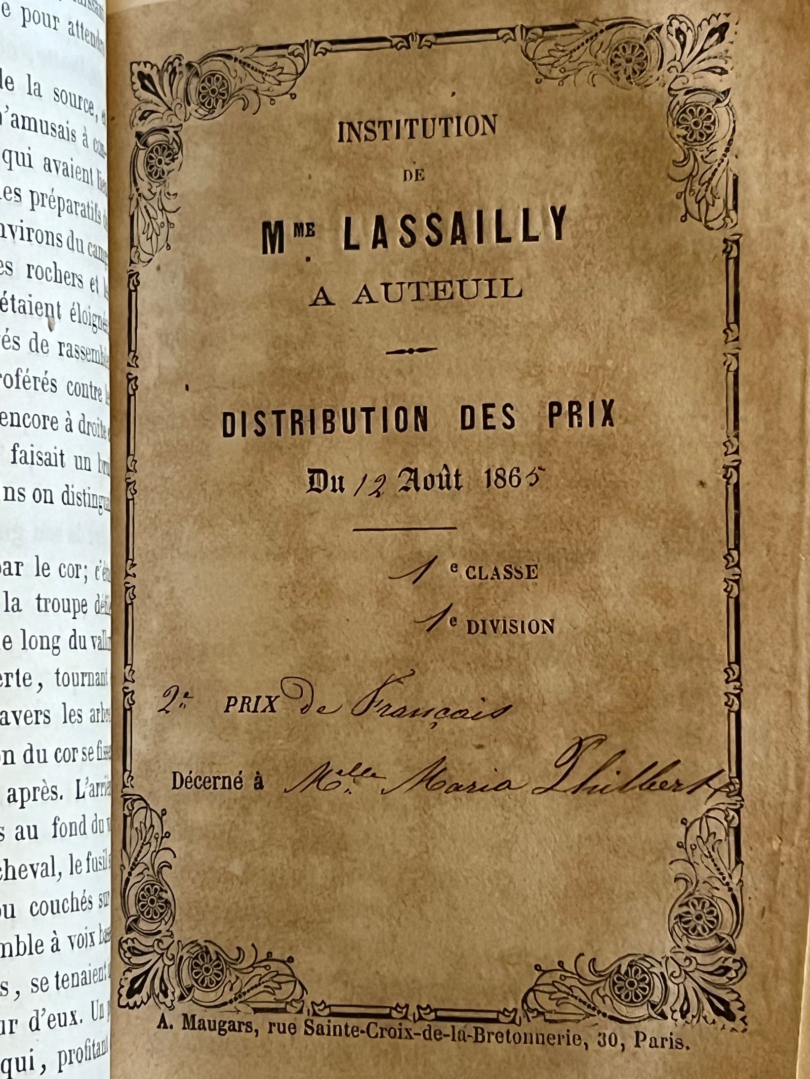 Un tour dans les prairies à l'ouest des Etats-Unis - Washington Irving - 1862 | Édition Mame de Tours, célèbre pour la qualité de ses impressions et reliures du Second Empire | Aufildeslivres.fr