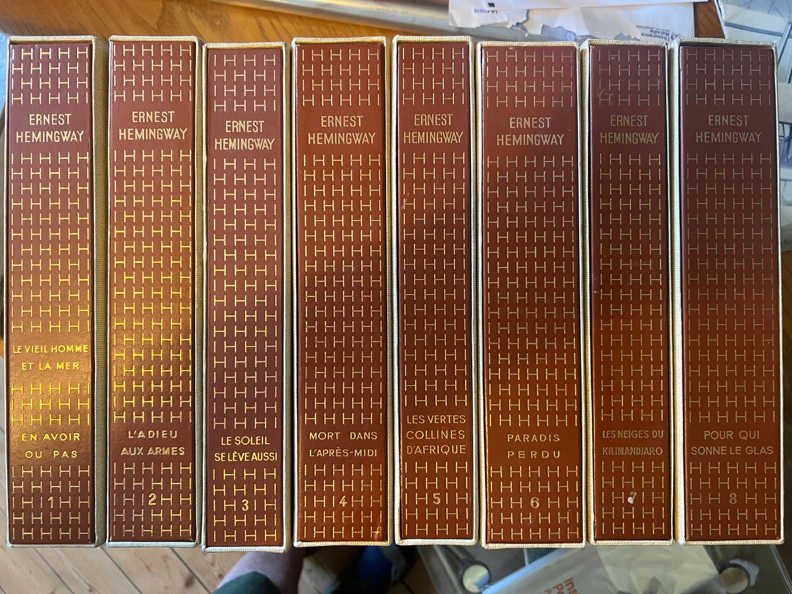 Oeuvres complètes - Ernest Hemingway - 1962-1964 | Des lithographies originales d’artistes reconnus | Aufildeslivres.fr